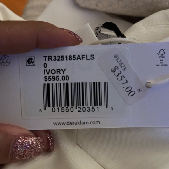 NWT - DEREK LAM CHIARA BLAZER DRESS - SIZE 0 -6366 - Picture 3 of 4